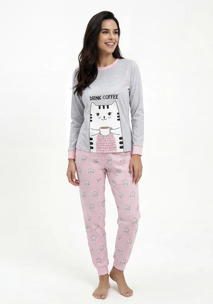 Pijama Pantalon Algodón