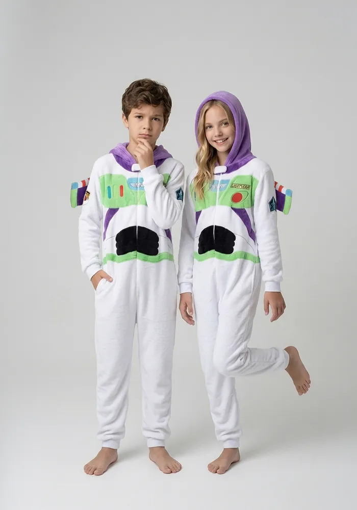 Pijama Enterito Coral Fleece